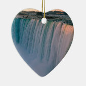 滝の下る愛ナイアガラオンタリオカナダ セラミックオーナメント (右)