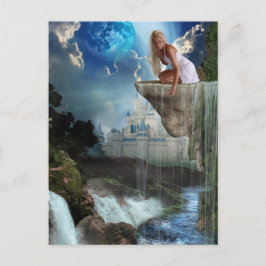 滝の作成(はがき) ポストカード