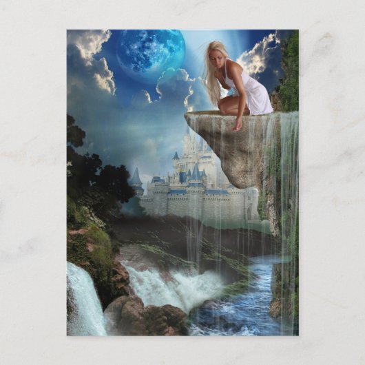 滝の作成（はがき） ポストカード (正面)