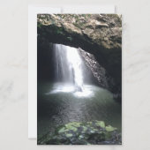 滝の写真スクラップブックペーパー (正面)