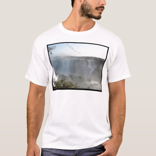 滝の写真! イグアスの滝! Tシャツ (正面)
