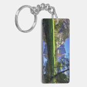 滝の反射 キーホルダー (正面左)