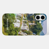 滝の名前をカスタムする電話ケース Case-Mate iPhoneケース (裏面 (横))