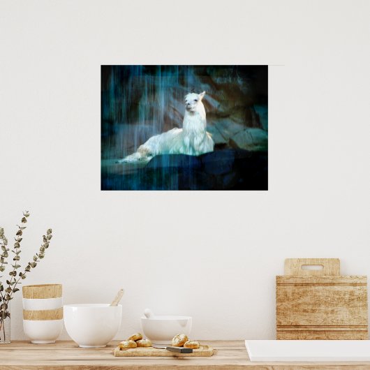 滝の後 ポスター (キッチン)