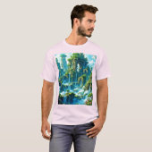 滝の木の王国 夢 Tシャツ (正面フル)