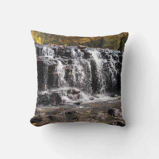 滝の枕 クッション (正面)