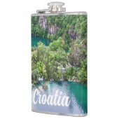 滝の滝の滝の滝クロアチアのプリトヴィツレイクス公園 フラスク (左)