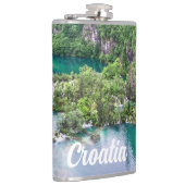 滝の滝の滝の滝クロアチアのプリトヴィツレイクス公園 フラスク (右)