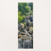 滝の滝 |森の緑 ヨガマット (正面)