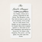 滝の祈り追悼葬儀カード (裏面)