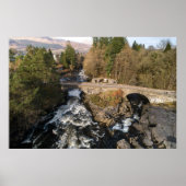 滝の空中表示 ポスター (正面)