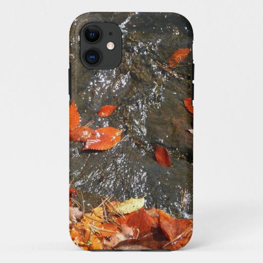 滝の紅葉 秋の写真 Case-Mate iPhoneケース (裏面)