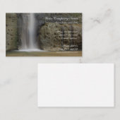滝の自然の名刺 名刺 (正面/裏面)