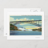 滝の表示ブリッジを折りたたむ前に表示 ポストカード (正面/裏面)