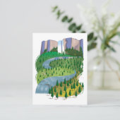 滝の風景 シーズンポストカード (スタンド正面)