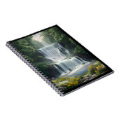 滝の風景 ノートブック (右側)