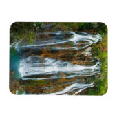 滝の高架ビュー，クロアチア マグネット (横)