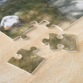 滝のPemigewasset River III ジグソーパズル (側面)