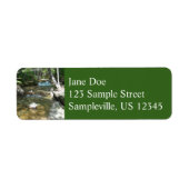 滝のPemigewasset River III ラベル (正面)