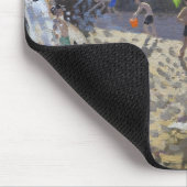 滝のPorthmeorのビーチSt Ives マウスパッド (コーナー)