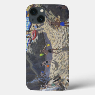 滝のPorthmeorのビーチSt Ives iPhone 13ケース