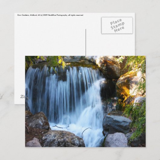 滝はがき ポストカード (正面/裏面)