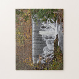 滝や秋の葉 ジグソーパズル