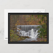 滝や秋の葉 ポストカード (正面/裏面)