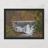 滝や秋の葉 ポストカード (正面)