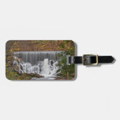 滝や秋の葉 ラゲッジタグ (正面横)