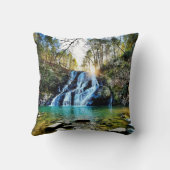 滝をモチーフにした装飾用クッション クッション (裏面)