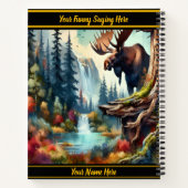 滝を歩鮮やかく ノートブック (裏面)