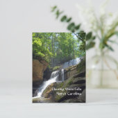 滝を追いかけて ノースカロライナ州の山々 フォト ポストカード (スタンド正面)