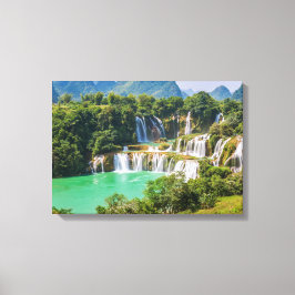 滝キャンバス印刷 キャンバスプリント