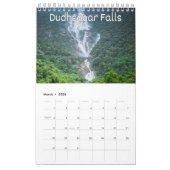 滝コレクションウォールカレンダー カレンダー (3月 2026)