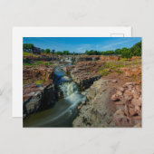 滝パーク、スー滝、サウスダコタ ポストカード (正面/裏面)