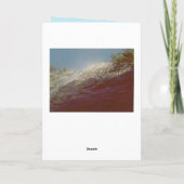 滝フォトカード カード (裏面)