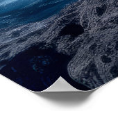 滝ランドスケープ瞑想セーレン ポスター (角)