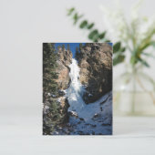 滝凍ってい ポストカード (スタンド正面)