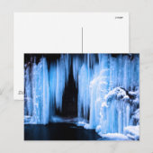 滝凍ってい ポストカード (正面/裏面)