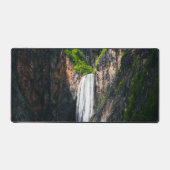 滝威厳のあるボカイン春グローリー デスクマット (正面)