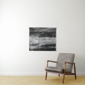 滝威厳のあるボカ、スロベニア黒白と白 タペストリー (インサイチュ(横))