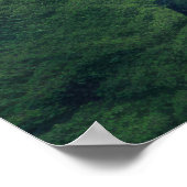 滝威厳のある美しい風景 ポスター (角)