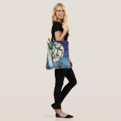 滝月、広重、浮世絵 トートバッグ (モデル)
