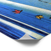 滝月、広重、浮世絵 ポスター (角)