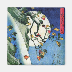 滝月、広重、浮世絵 マグネット