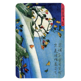 滝月、広重、浮世絵 マグネット