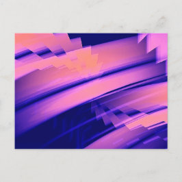 滝水抽象芸術 ポストカード