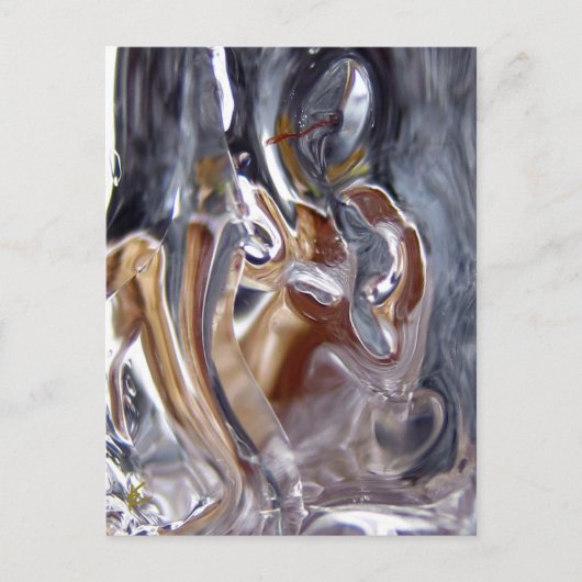 滝水浴女神女 ポストカード (正面)