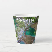 滝滝カスケードのプリツヴィツレイクパークラテマグ カフェラテマグ (正面)